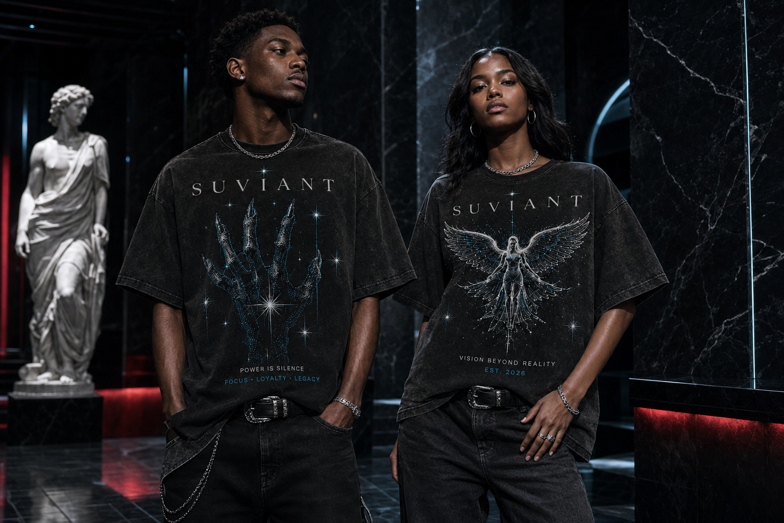 SUVIANT urban luxury lookbook campaign